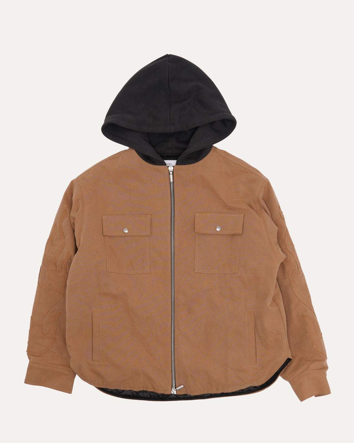 Hooded Canvas Work Jacket