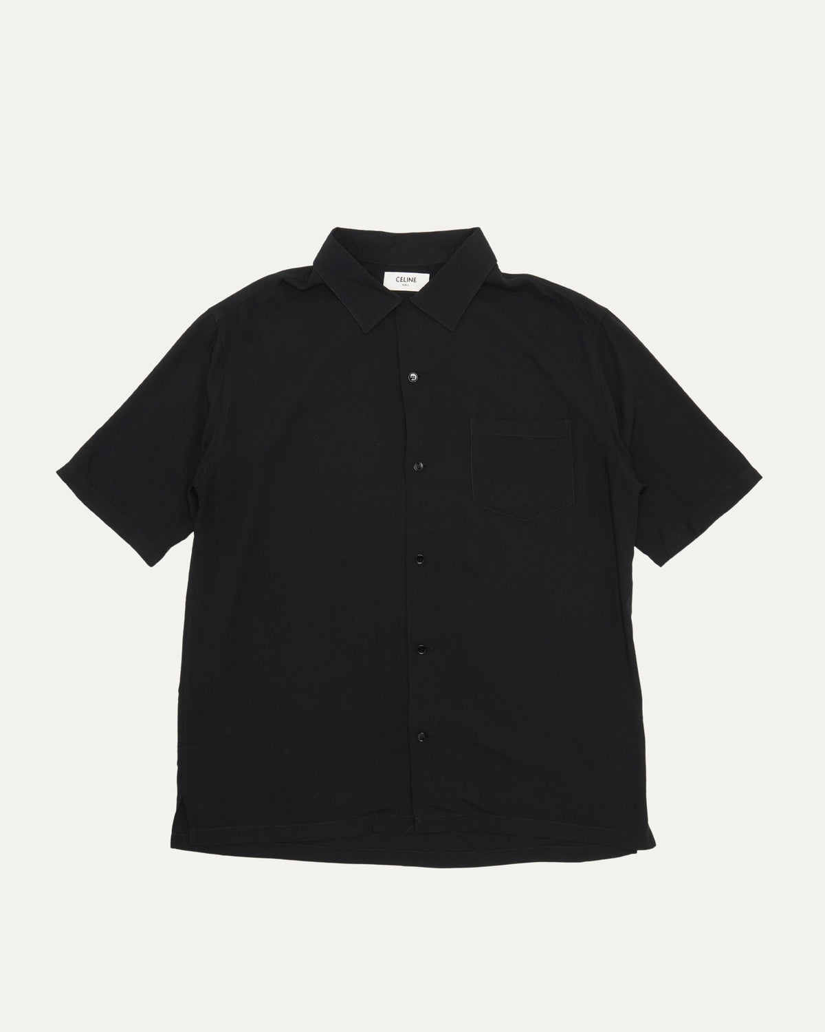 Camp Collar Applique Shirt