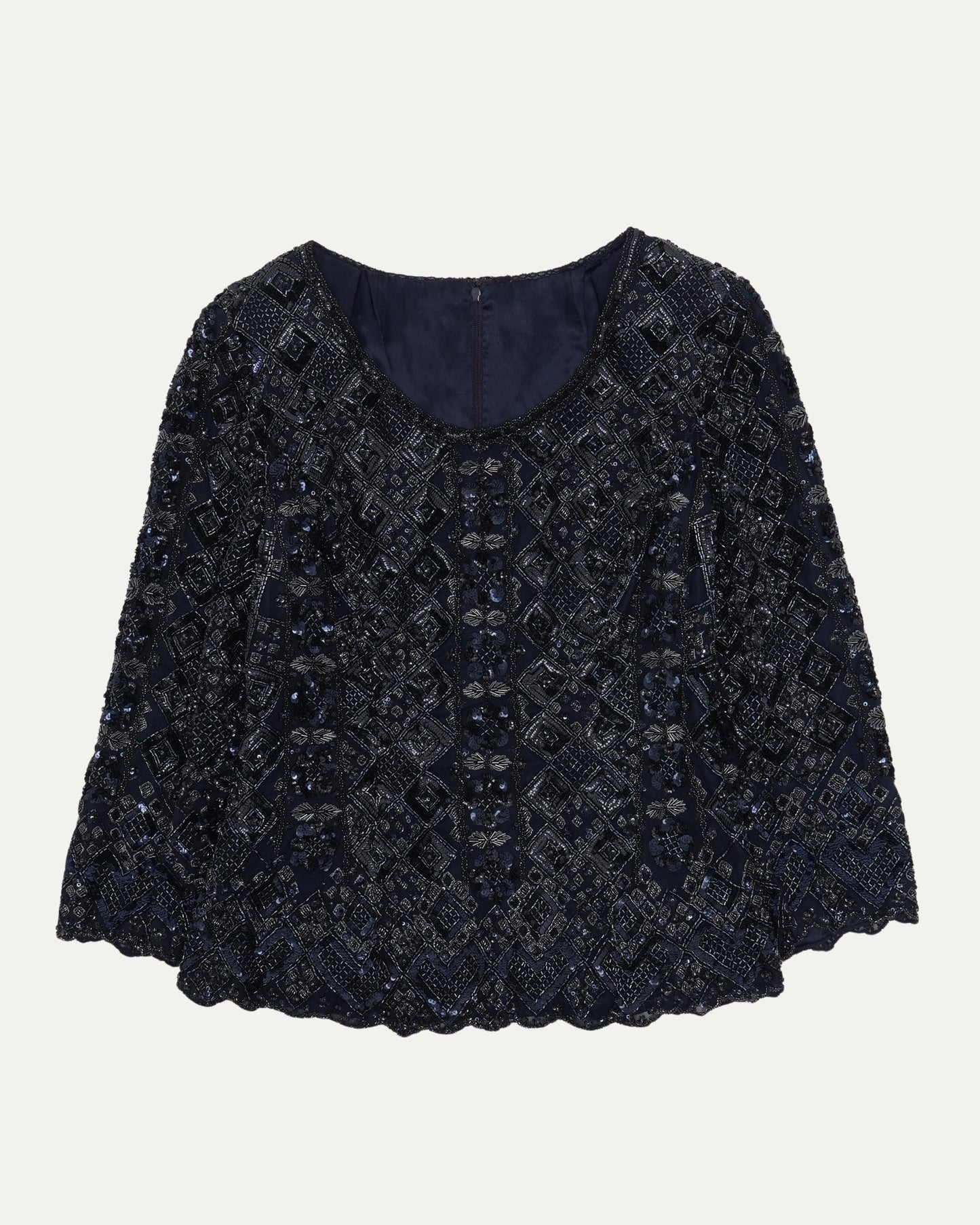 SS 2005 Couture Bead Embellished Blouse