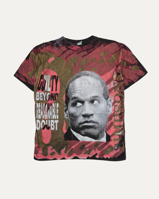 OJ Simpson Guilty Beyond Reasonable Doubt T-Shirt