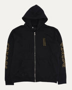 Vertical Logo Zip Hoodie