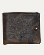 Camouflage Leather Bifold Wallet