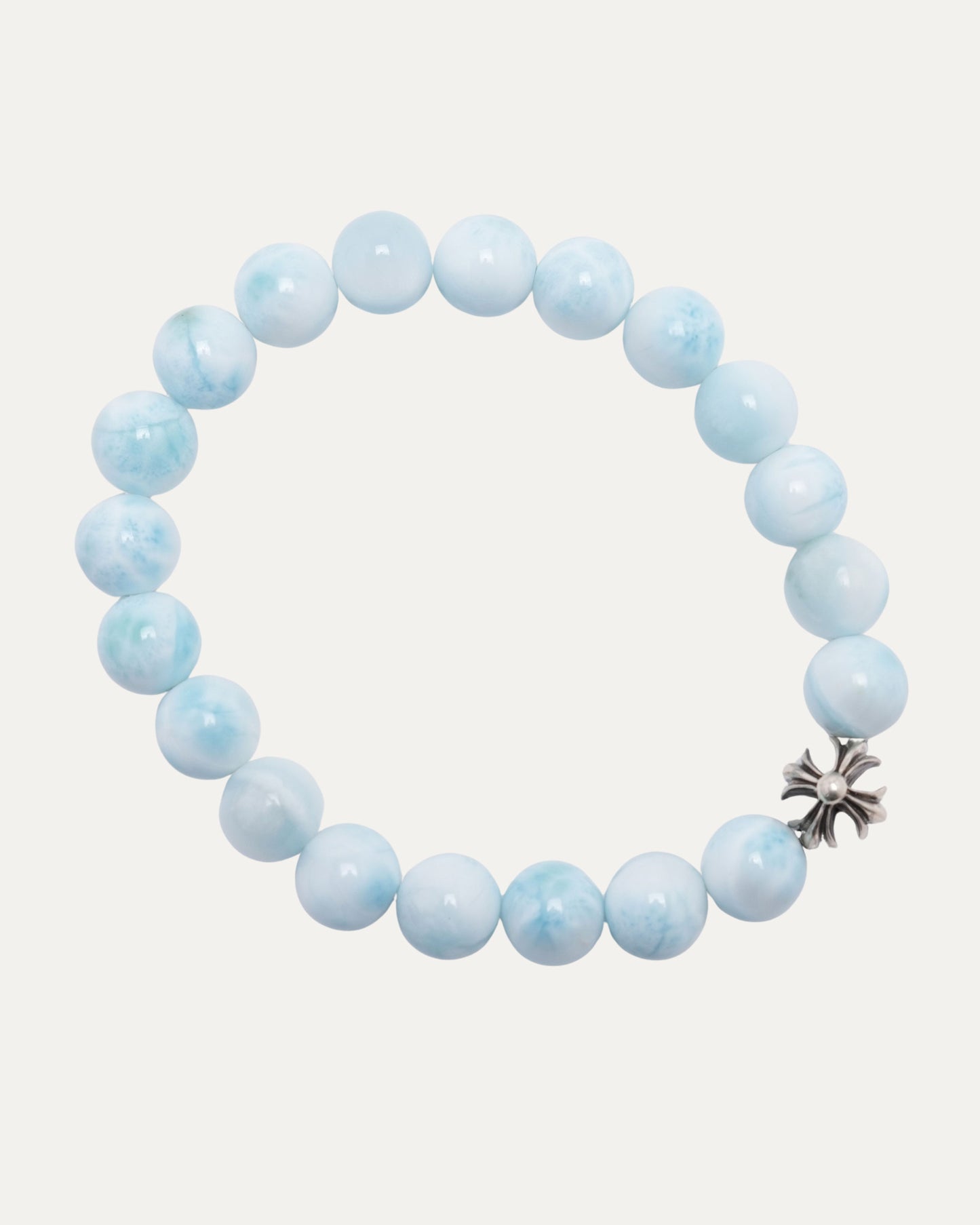 6mm Plus Cross Bead Bracelet