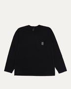 Embroidered Eye Chart Long Sleeve Pocket T-Shirt