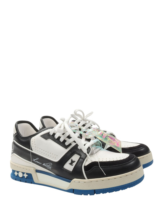 Upcycled LV Trainer Sneaker
