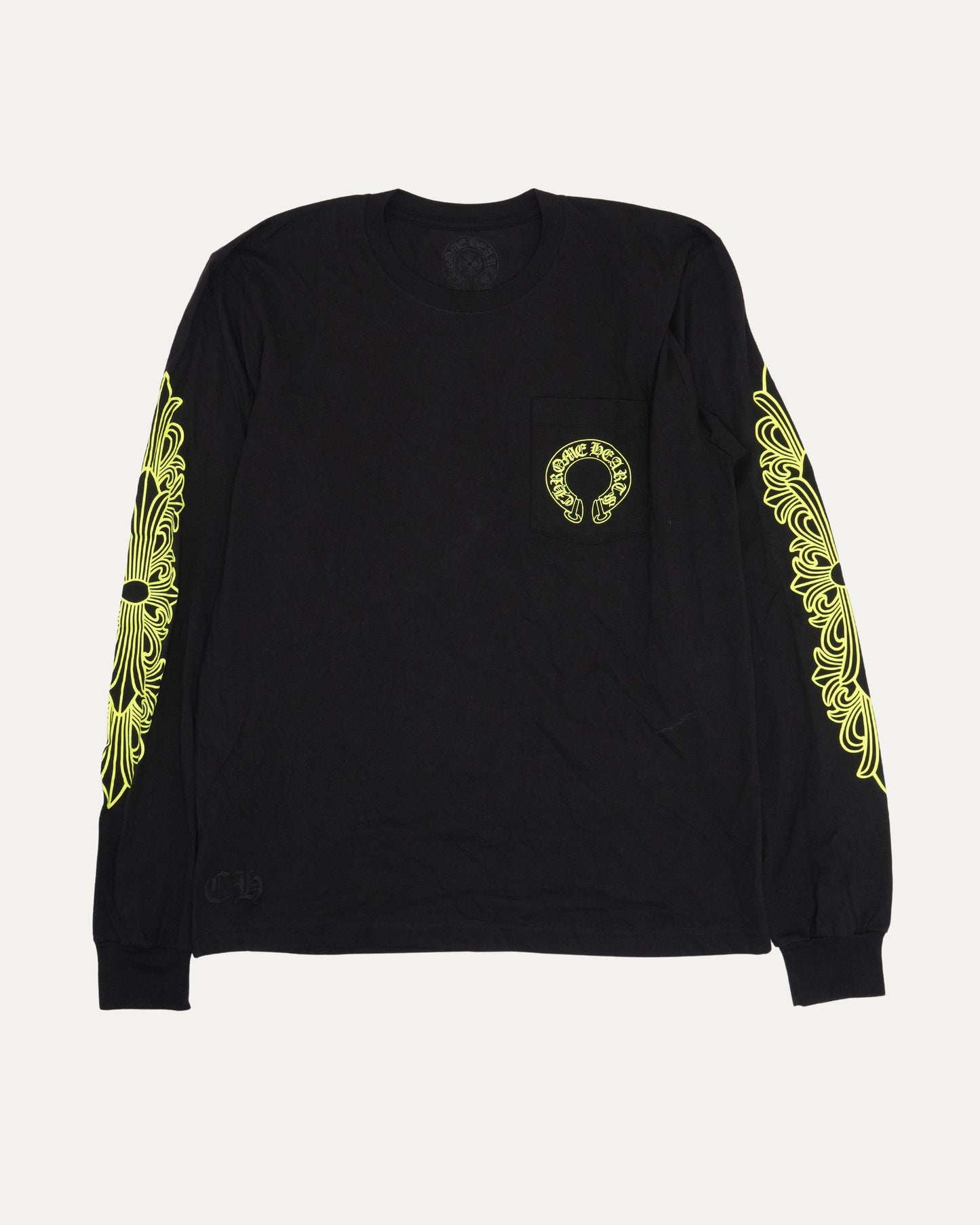 Horseshoe Logo Long Sleeve Pocket T-Shirt