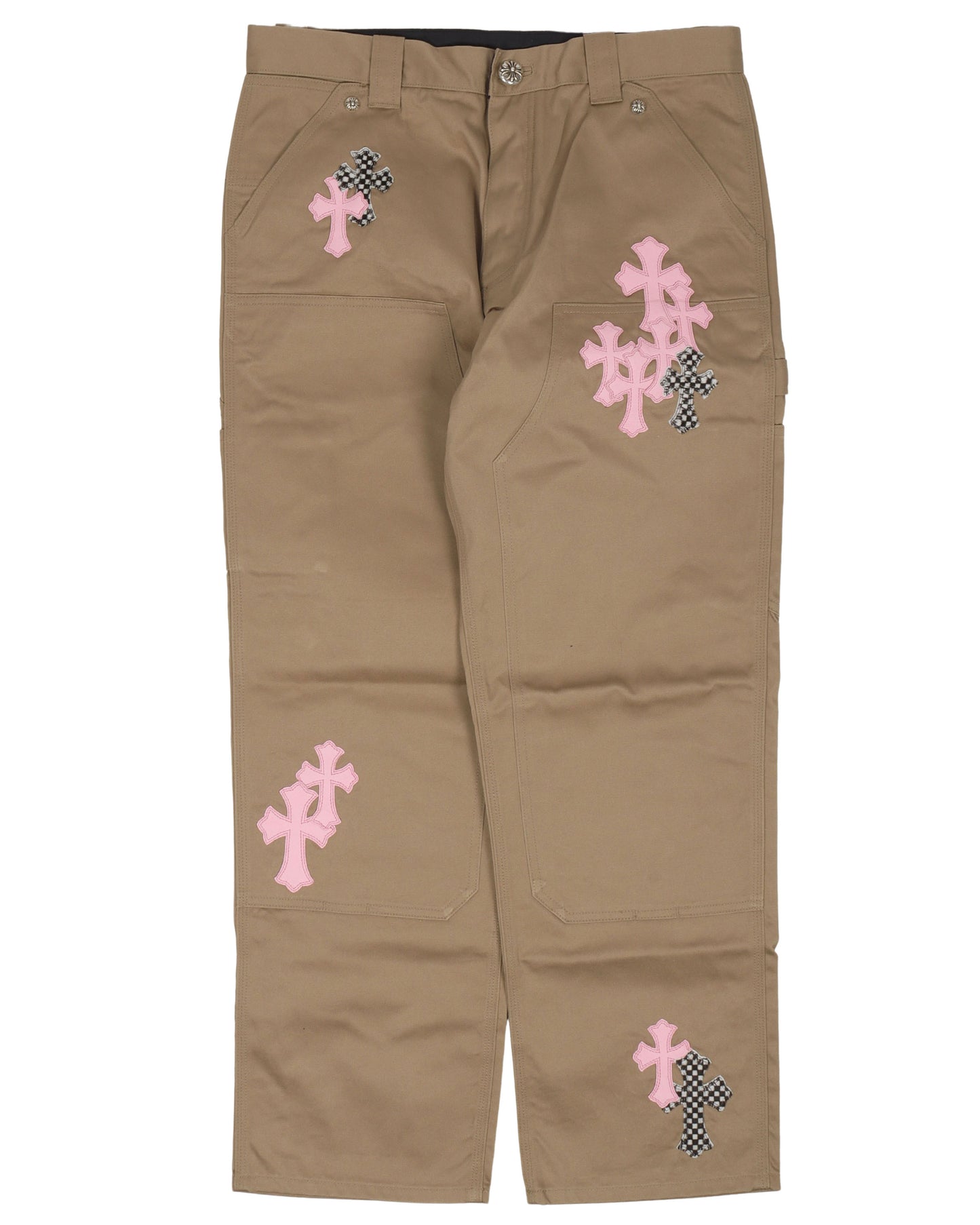 Cross Patch Double Knee Carpenter Pants