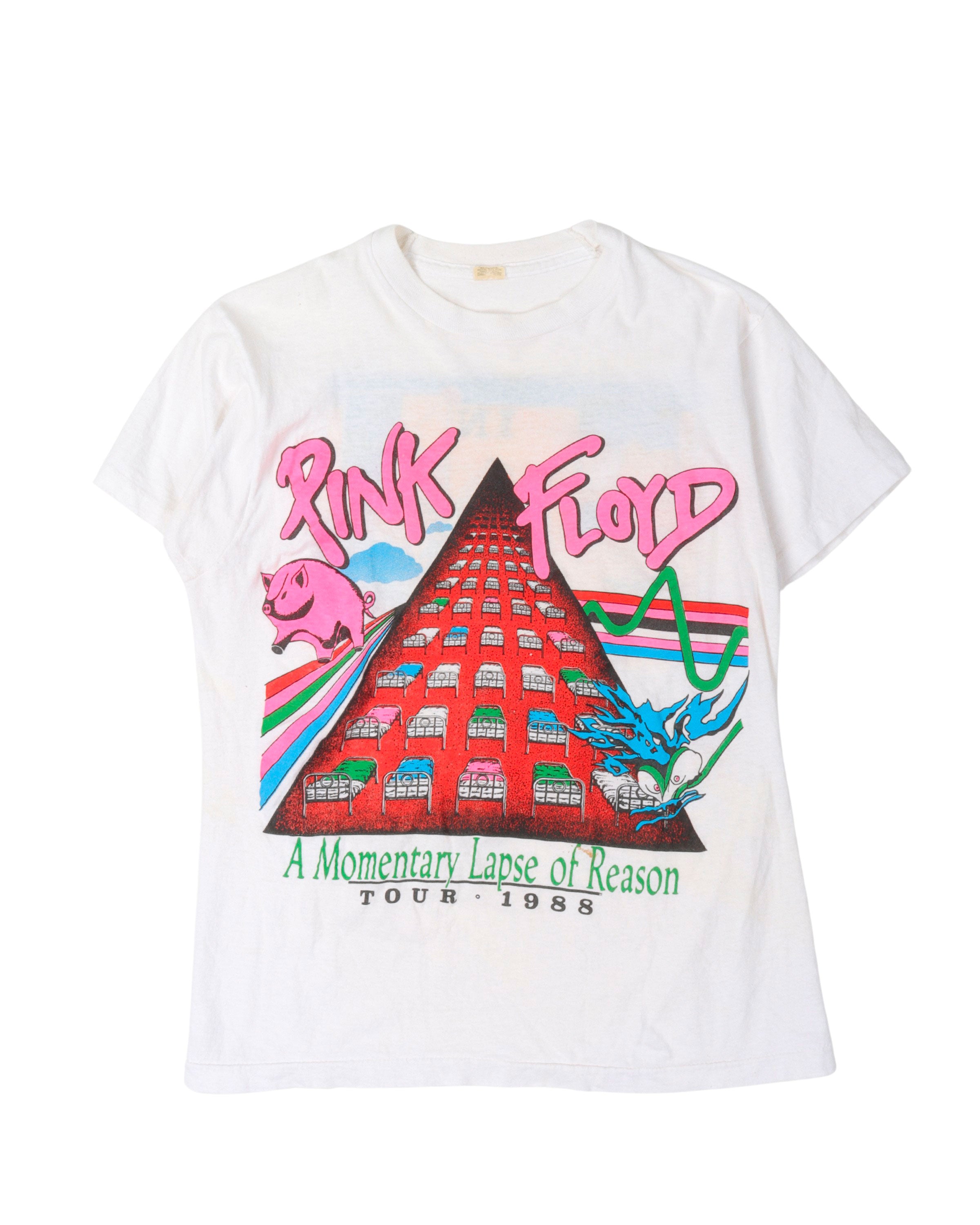 Pink Floyd 1988 Momentary Lapse of Reason Tour T-Shirt