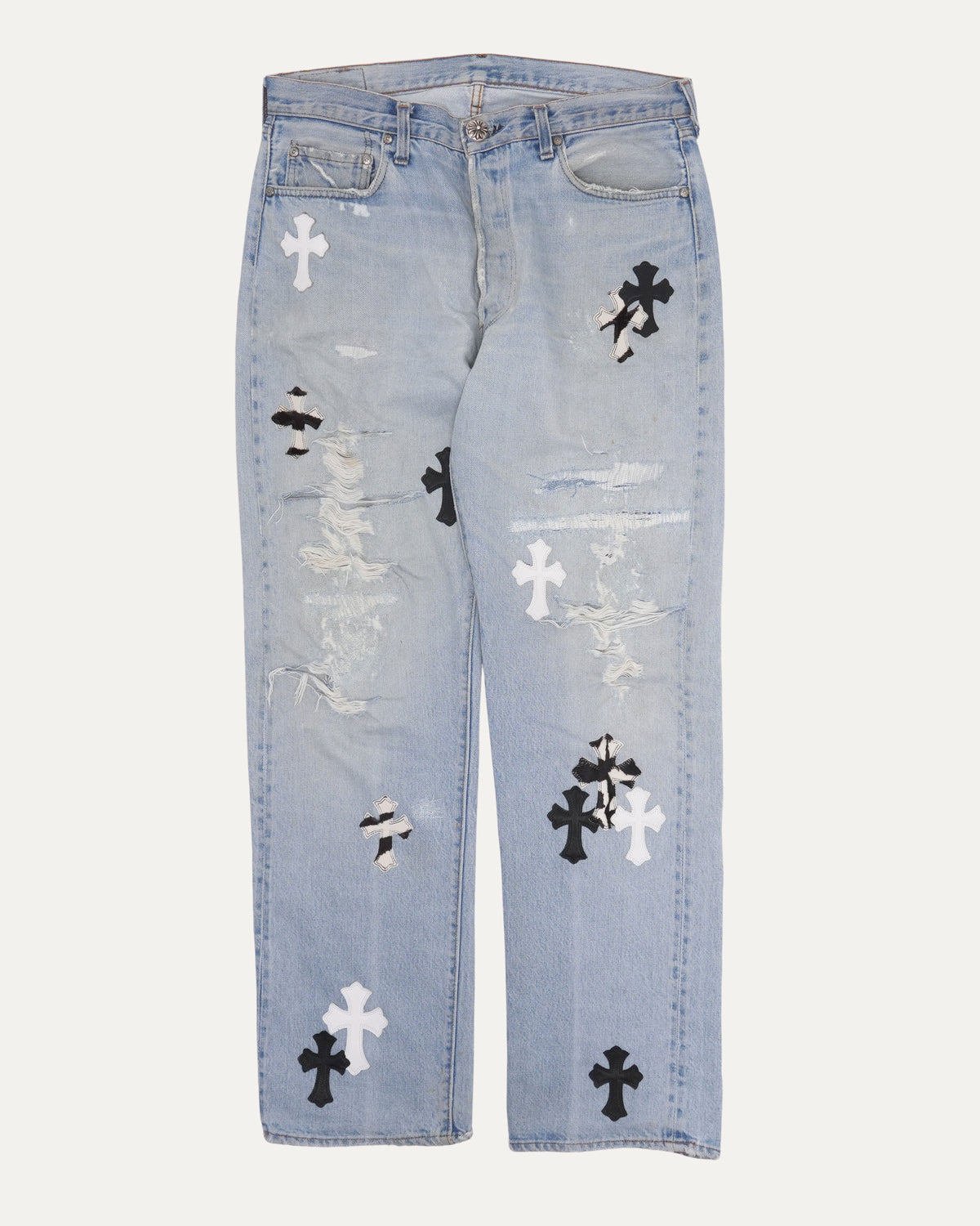 Levi's 501 Redline Cross Patch Jeans