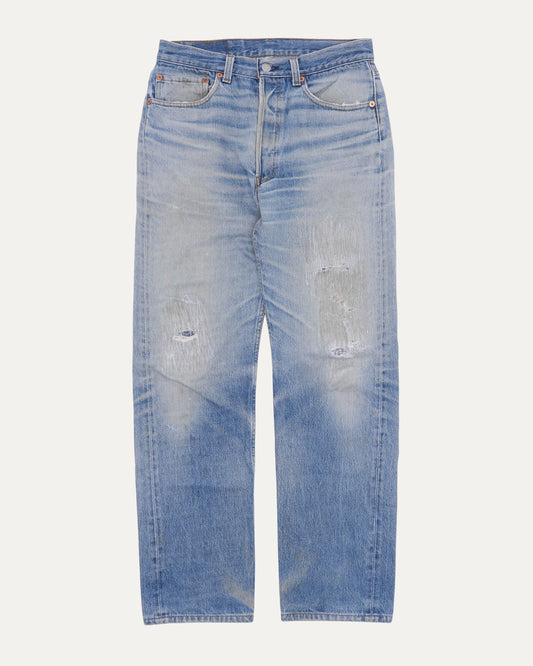 Repaired Levi's 501 Jeans