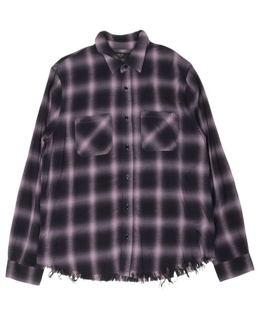 Fade Plaid Pocket Shirt
