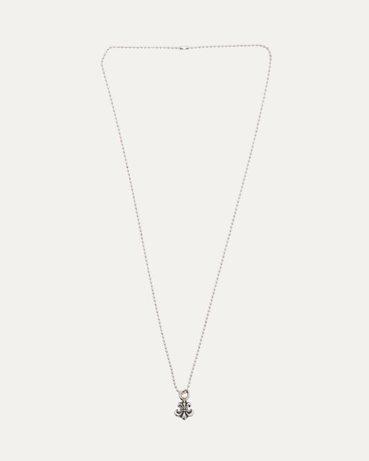 Fleur Pendant on Ball Chain