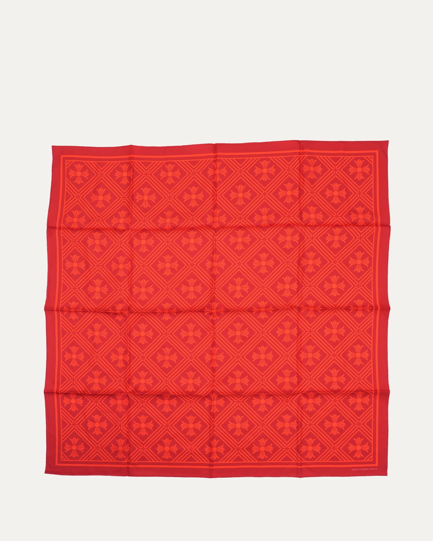 Math Plus Cross Silk Scarf