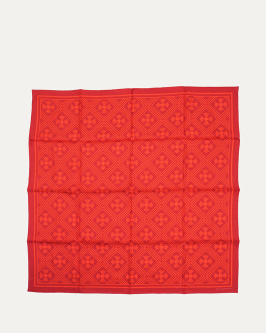 Math Plus Cross Silk Scarf