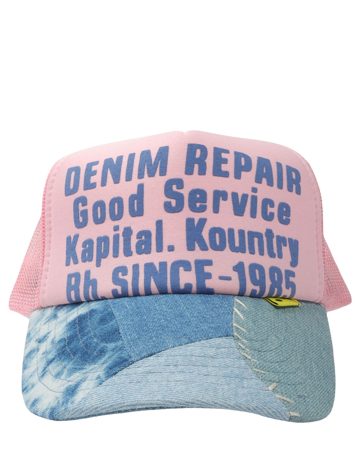 Denim Repair Service Trucker Hat