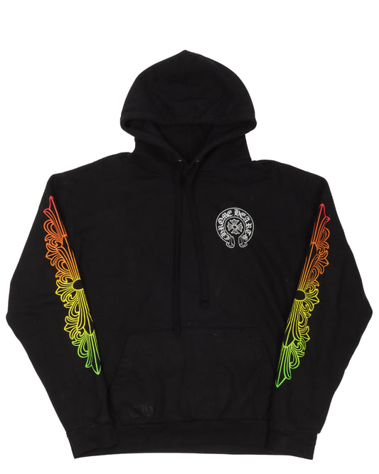 Floral Gradient Hoodie