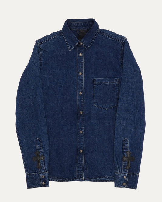 Cross Patch Denim Shirt