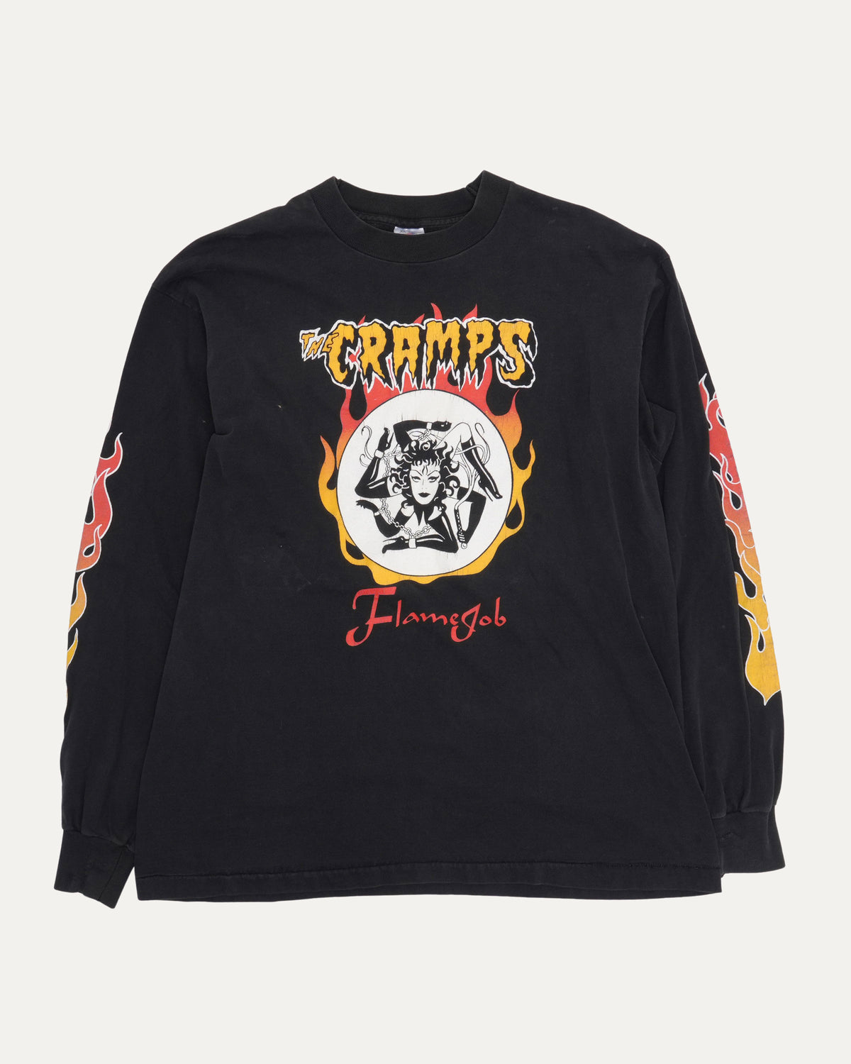 The Cramps Flamejob Long Sleeve T-Shirt