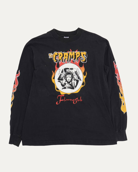 The Cramps Flamejob Long Sleeve T-Shirt