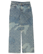 Nigo Monogram Patchwork Jeans