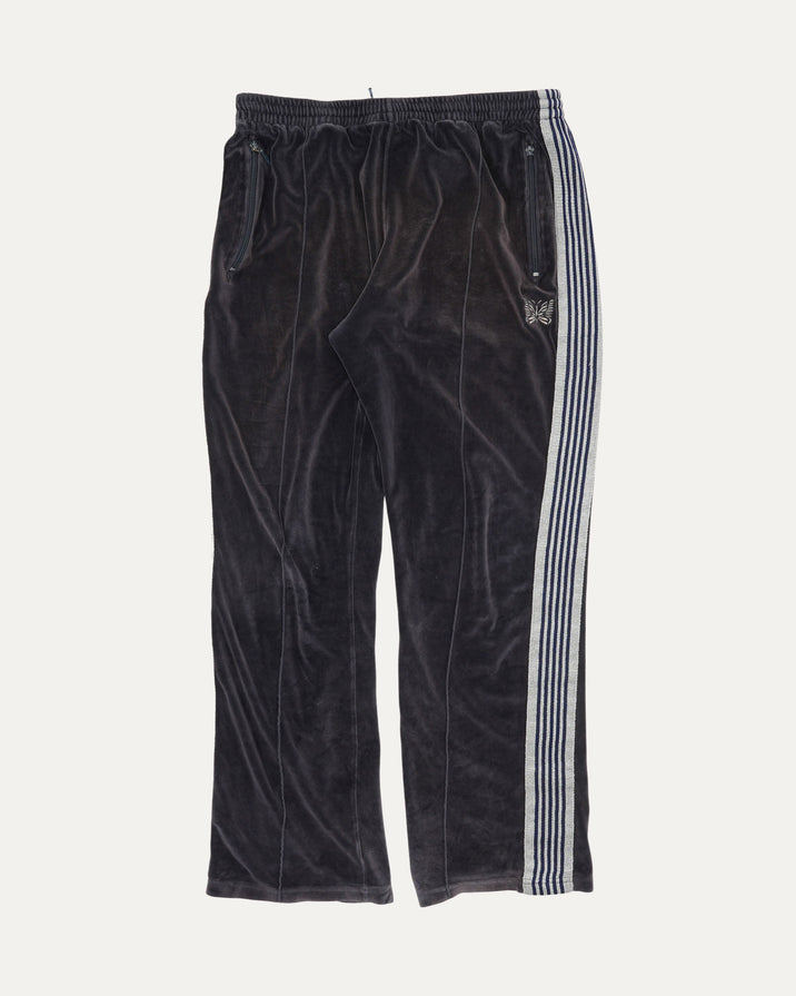 Velour Side Stripe Track Pants