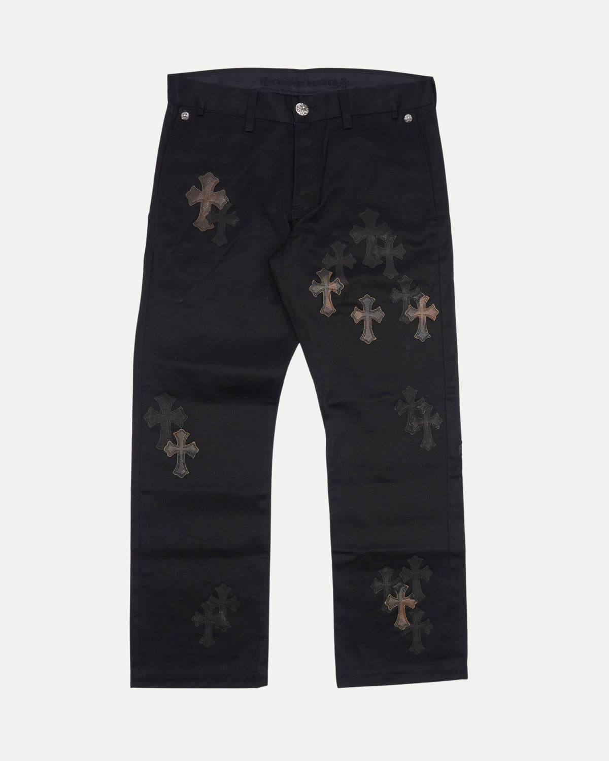 Cross Patch Chino Pants