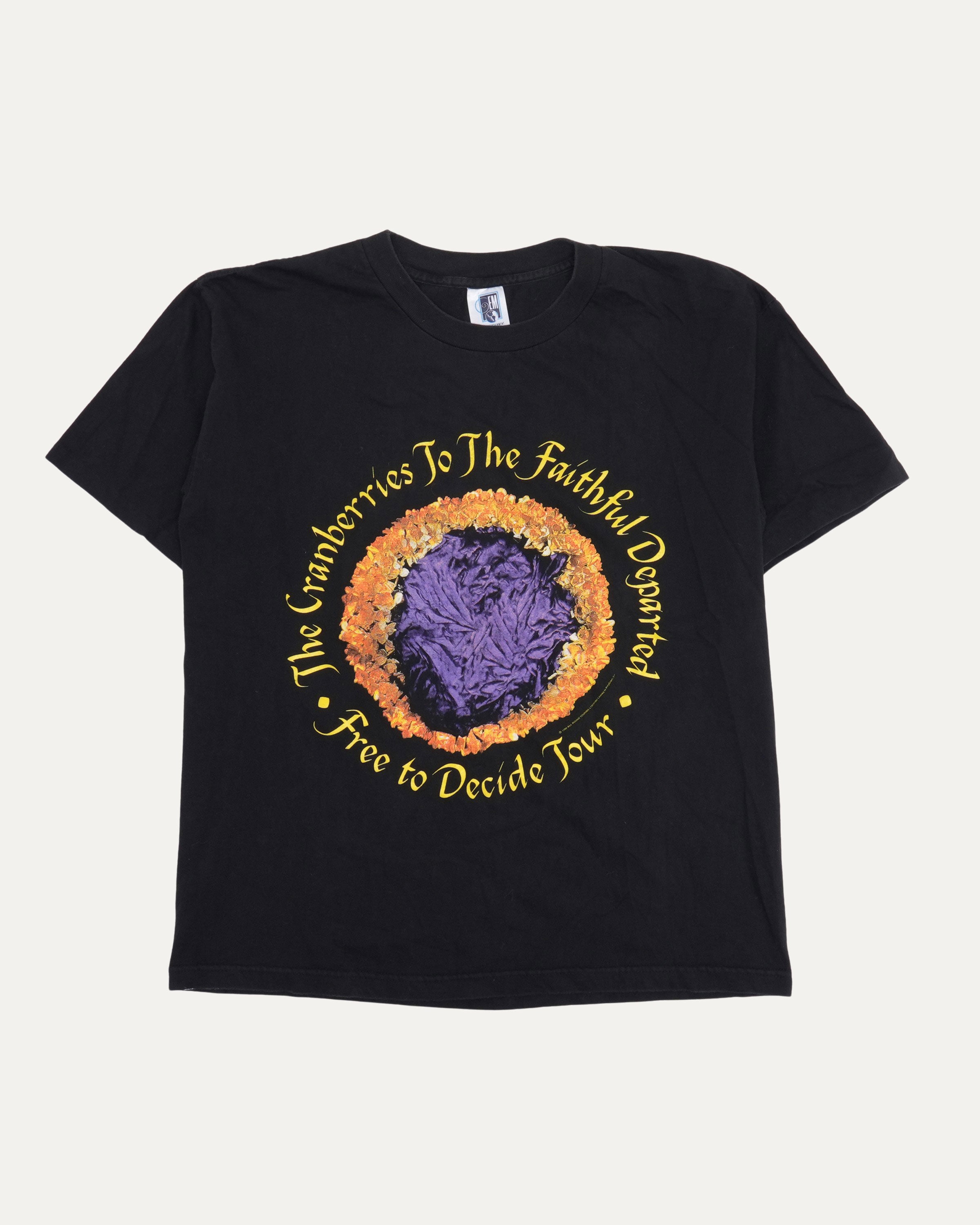 Vintage The Cranberries Free to Decide Tour 1996 T-Shirt – Justin Reed