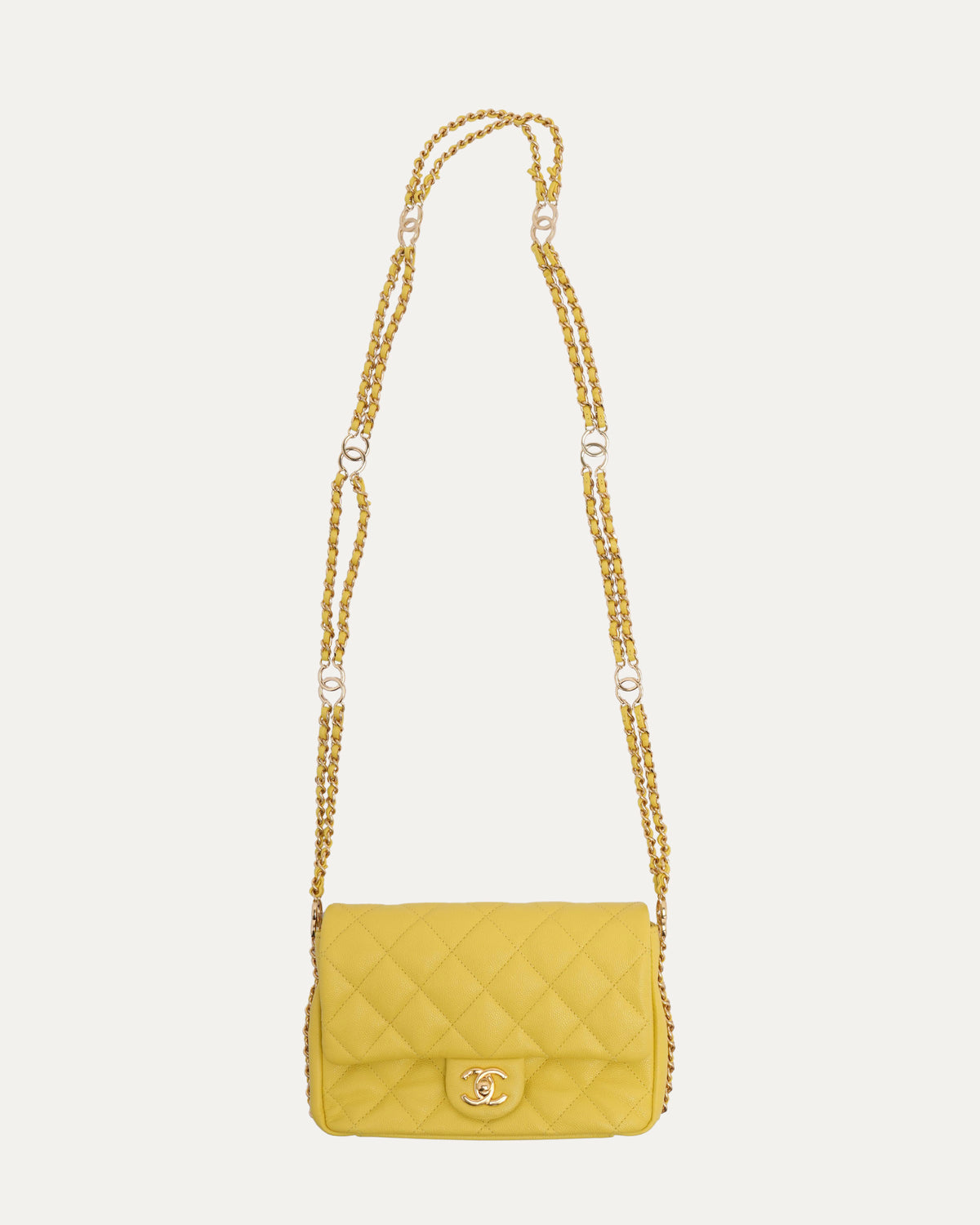 Caviar Coco You Mini Quilted Flap Bag
