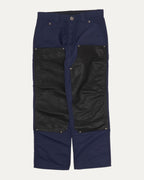 Nylon and Leather Double Knee Carpenter Pants