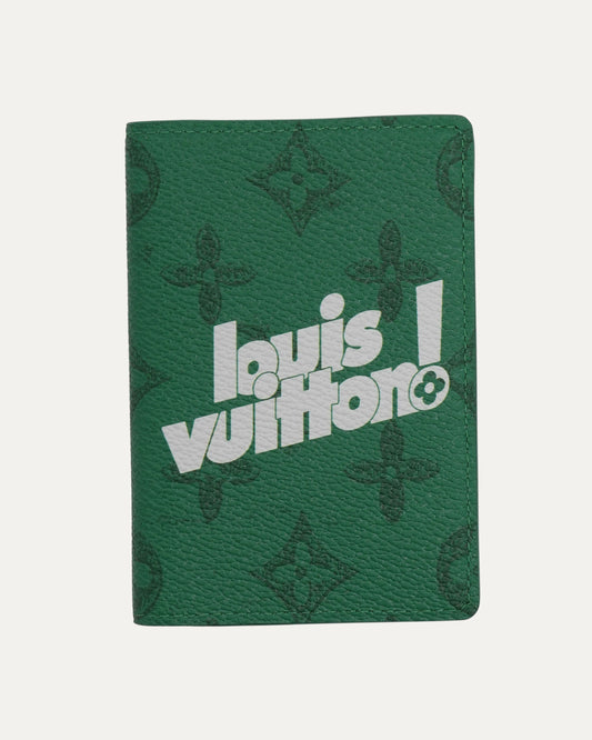 Logo Monogram Pocket Organizer Wallet