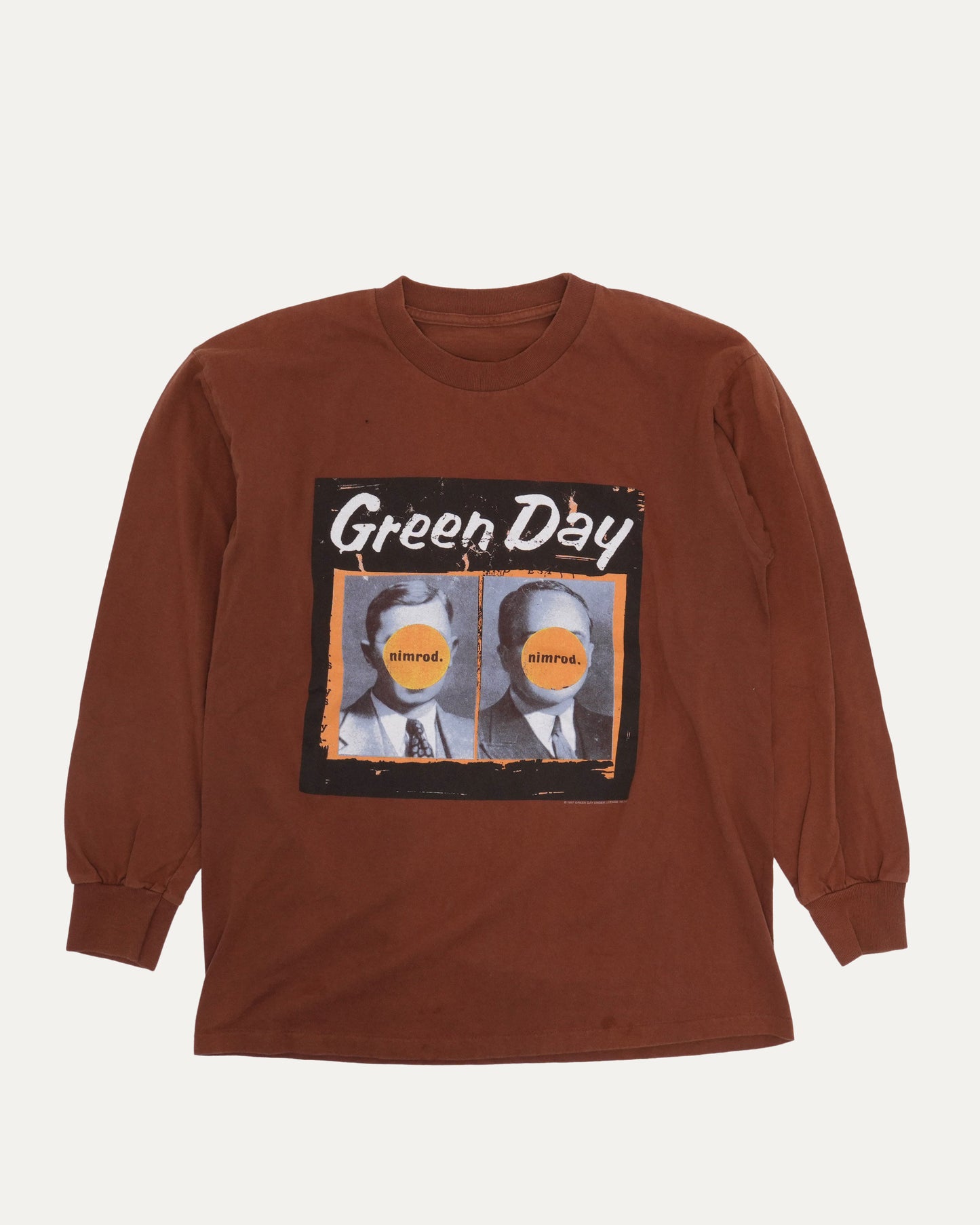 Green Day Nimrod Tour 1997 Long Sleeve T-Shirt