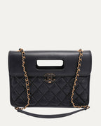 Graphic Catch Flap Bag