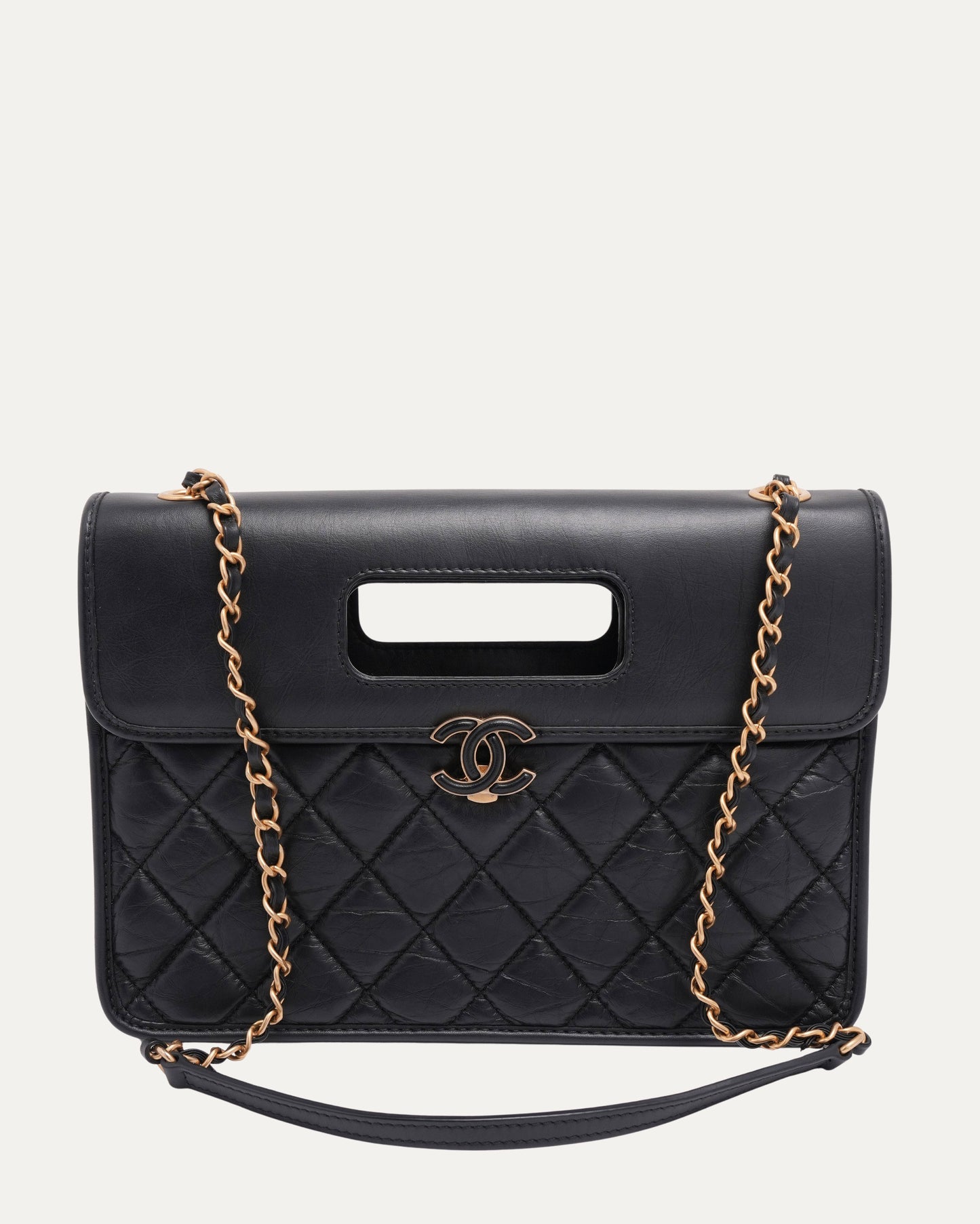 Graphic Catch Flap Bag