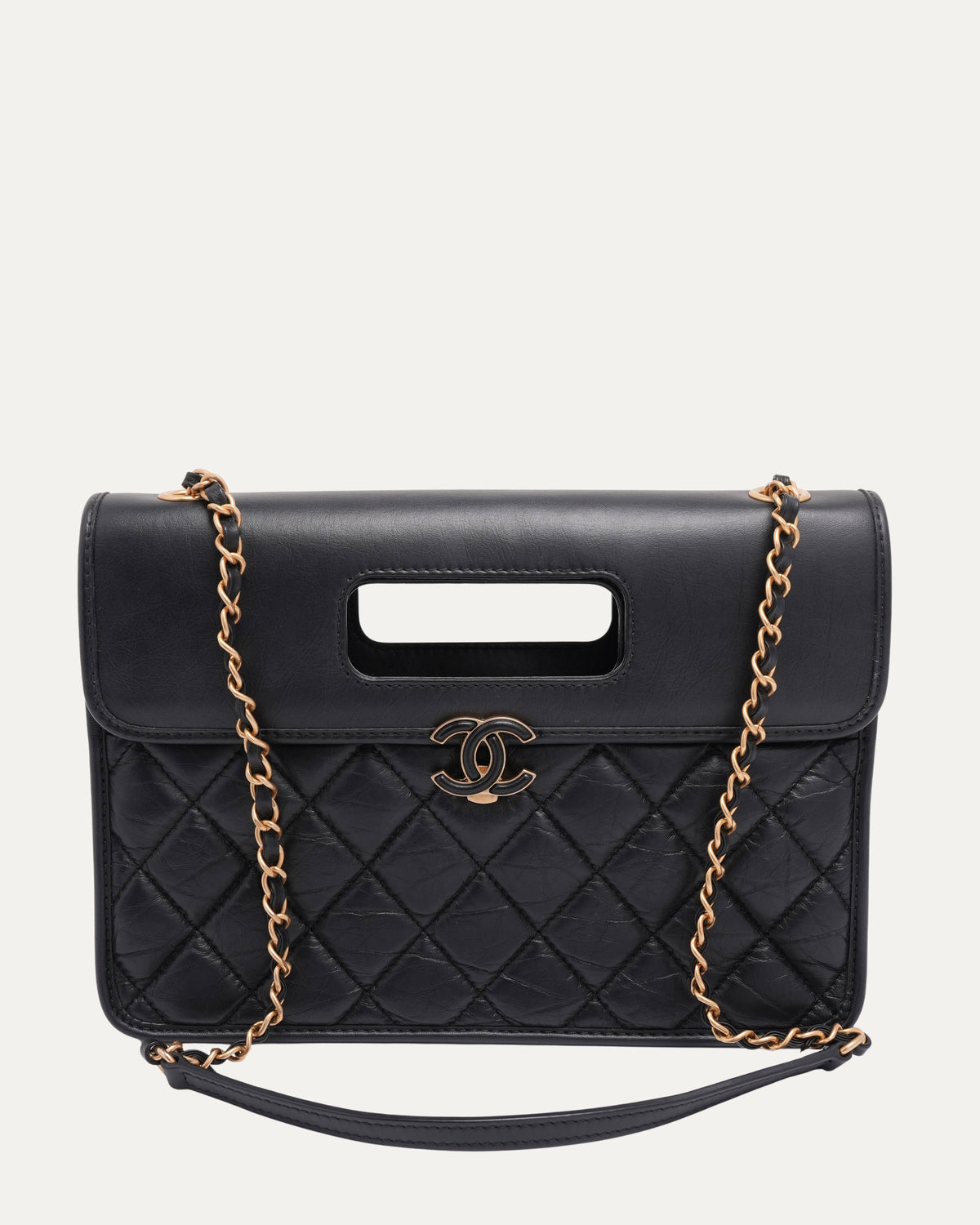 Graphic Catch Flap Bag