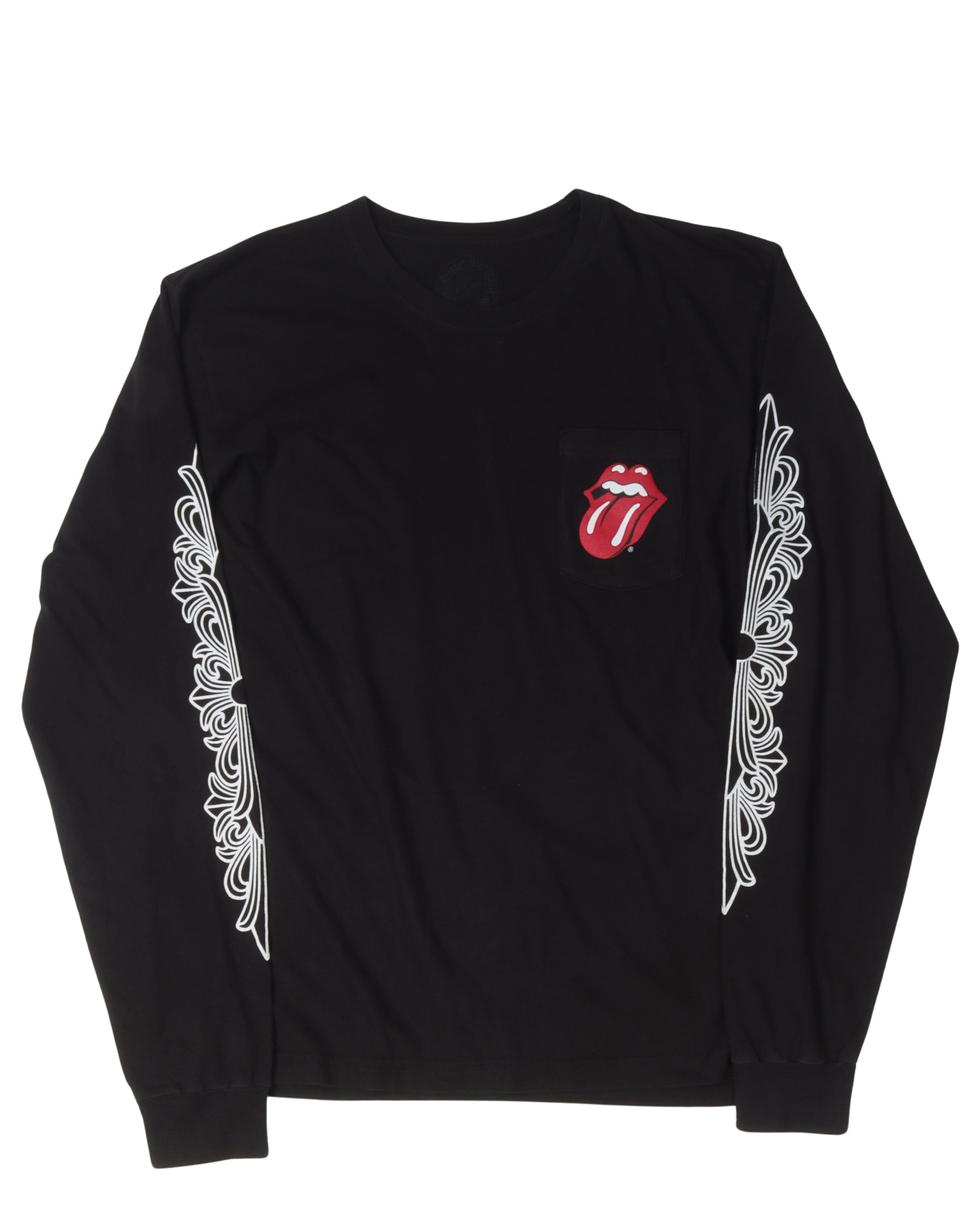 Rolling Stones Horseshoe Logo Long Sleeve T-Shirt