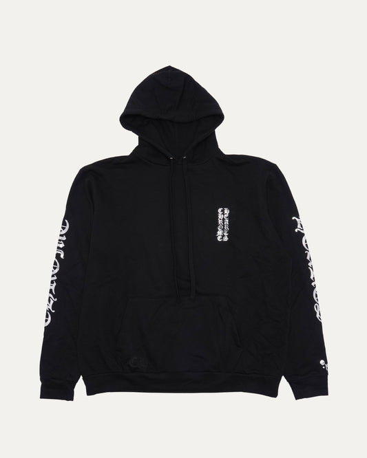 Online Exclusive Metallic Vertical Logo Hoodie