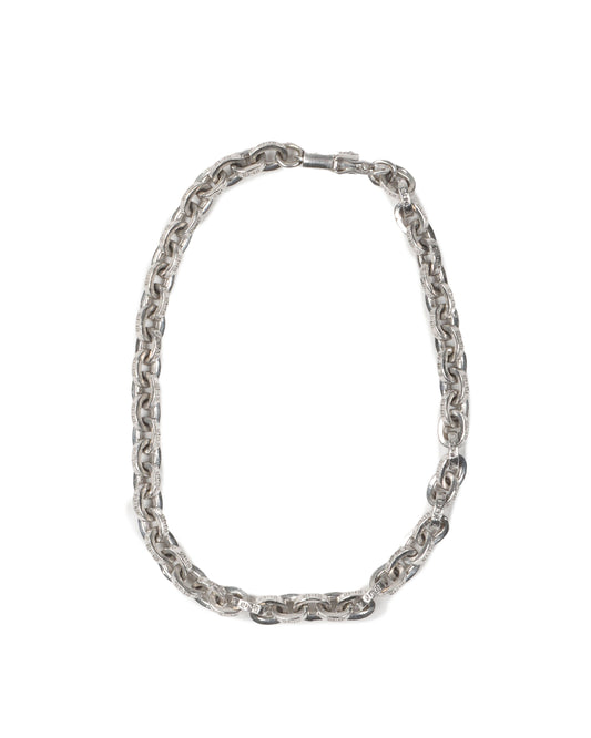 18K White Gold Paper Chain Bracelet