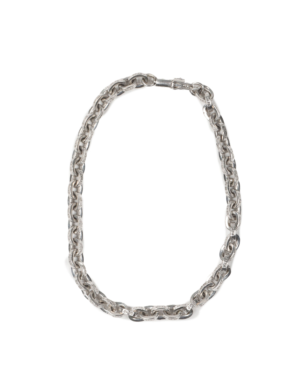 18K White Gold Paper Chain Bracelet