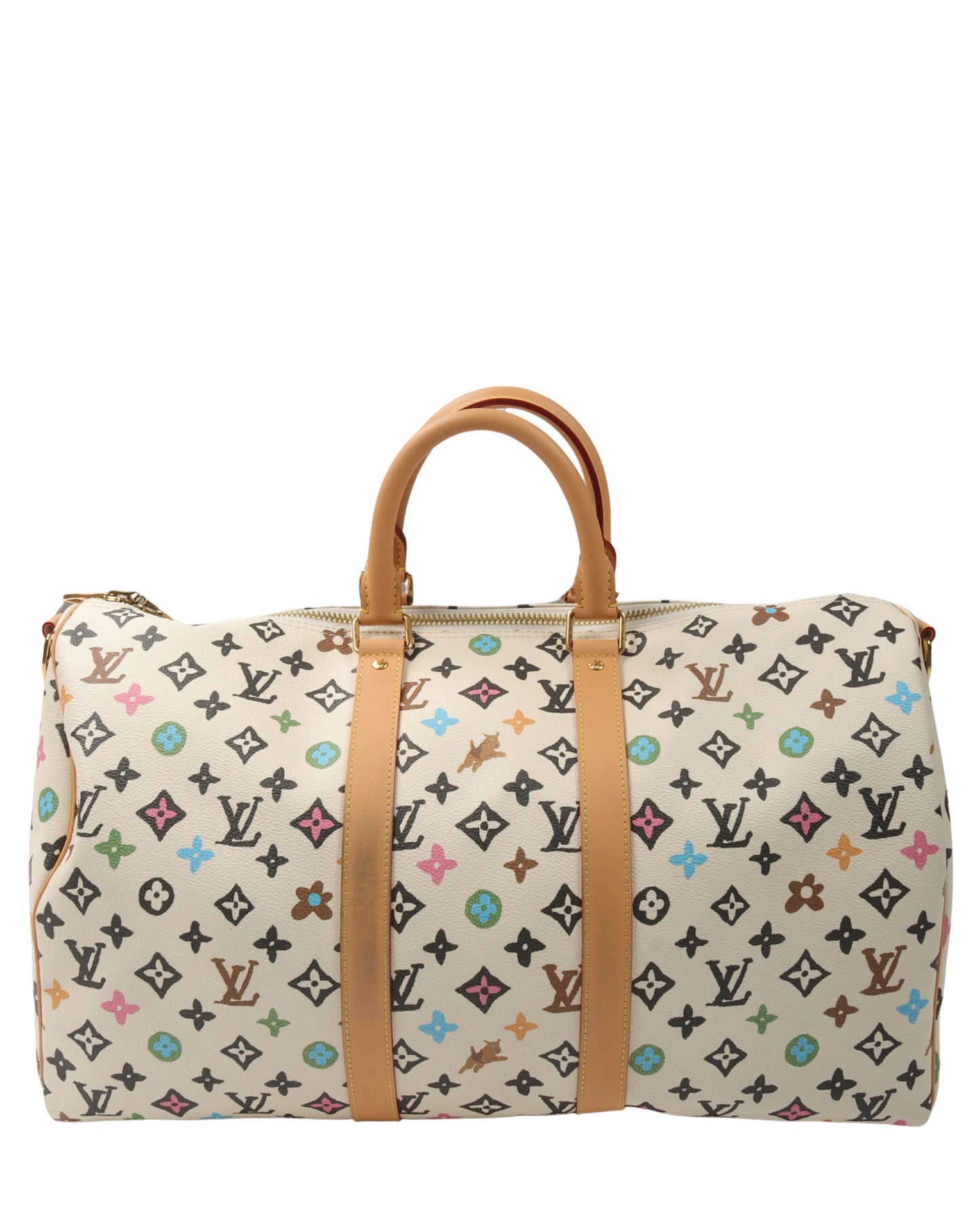 Tyler, the Creator Keepall Bandouliere 45 Vanilla Craggy Monogram