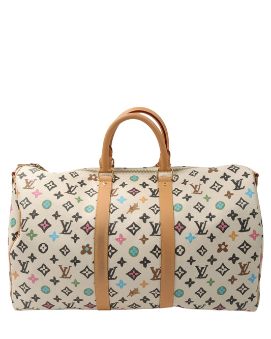 Tyler, the Creator Keepall Bandouliere 45 Vanilla Craggy Monogram