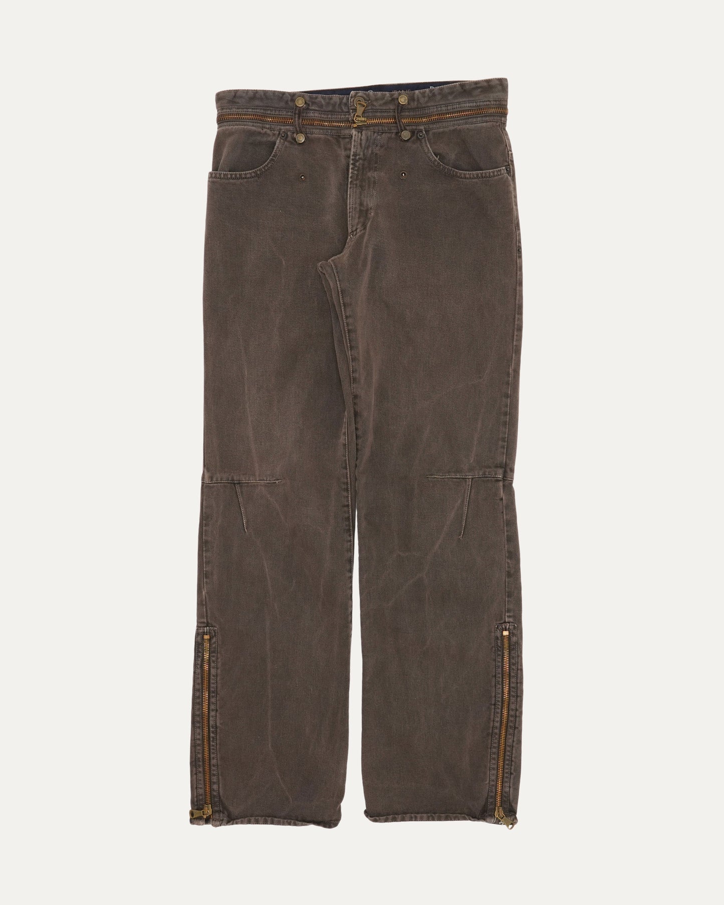 AW04 Zip Off Waist Jeans