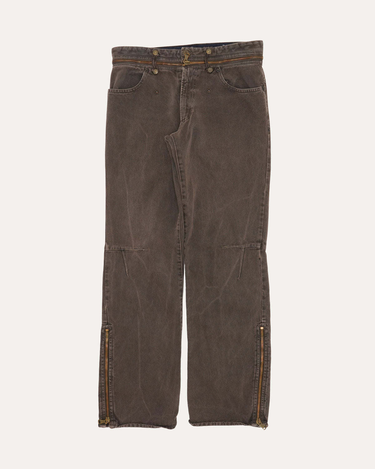 AW04 Zip Off Waist Jeans