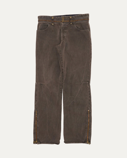 AW04 Zip Off Waist Jeans