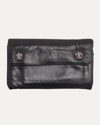 Camouflage Fleur Button Wallet