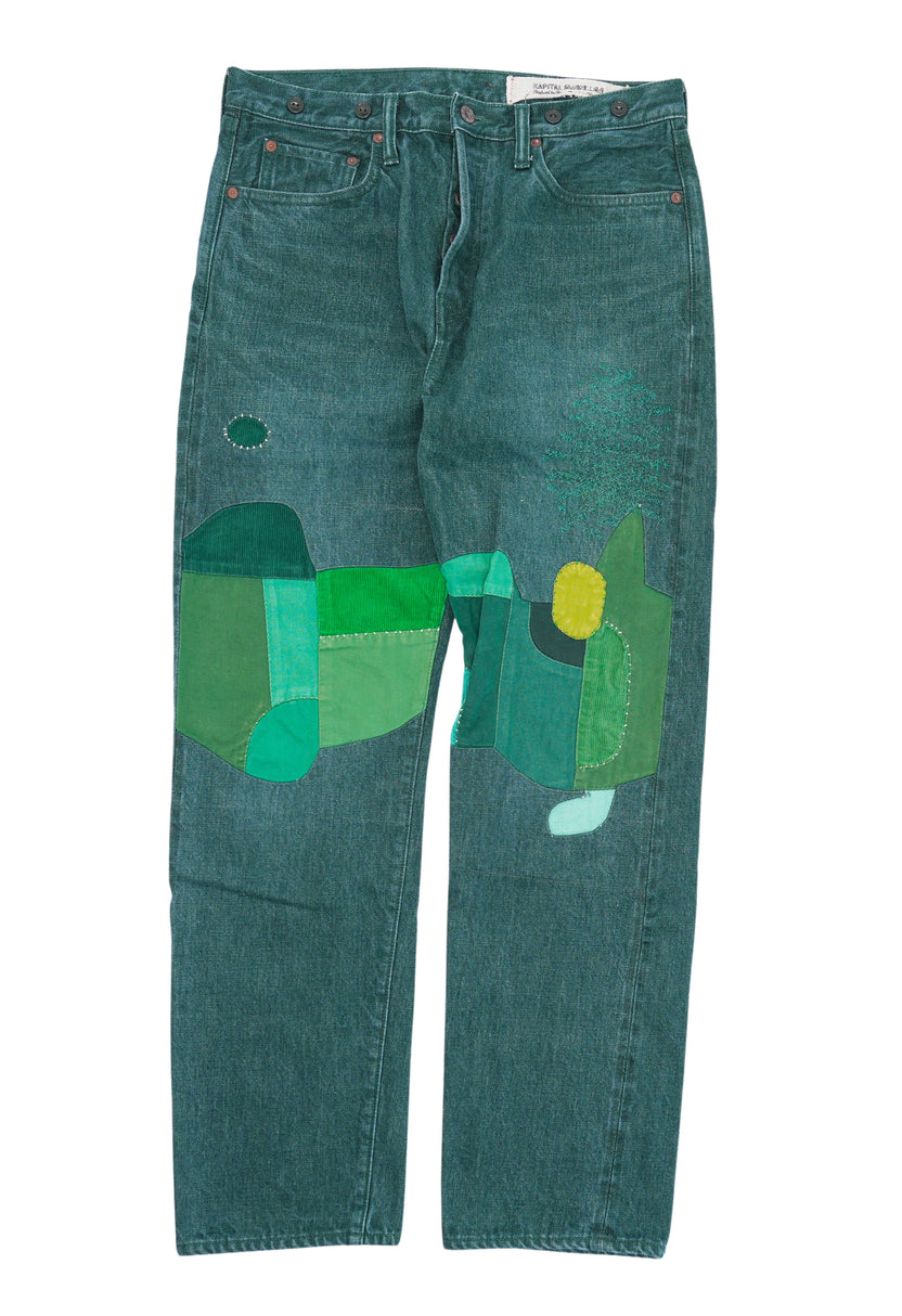 Monkey Cisco no.4 Bonsai Straight-Leg Jeans