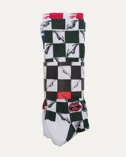 Matty Boy 99 Eyes Socks 3 Pack