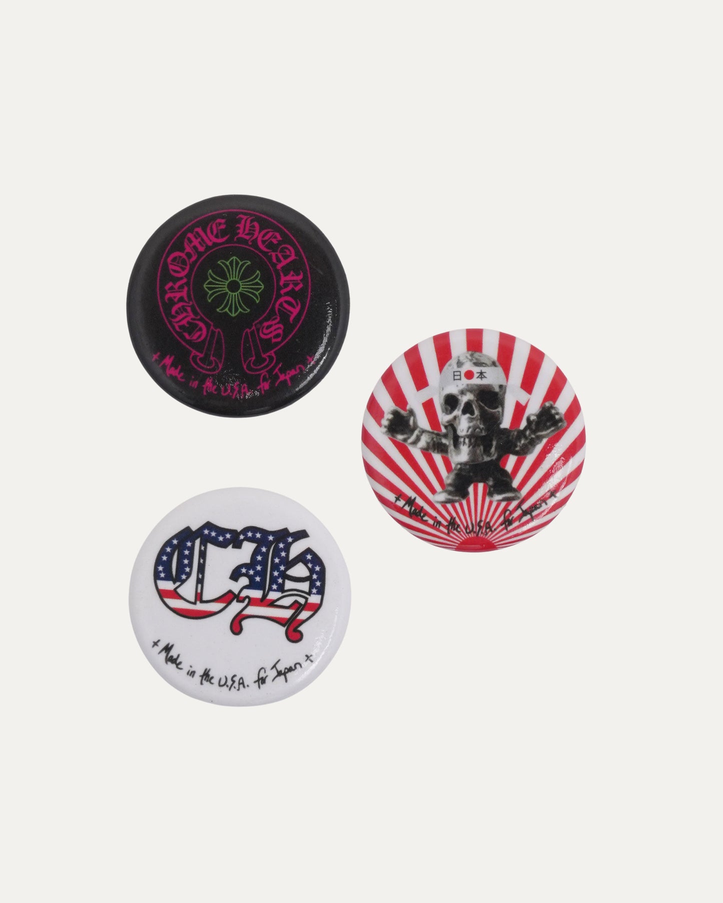 Pin Back Button Set