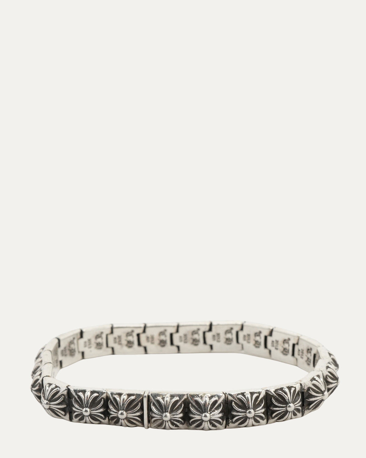 Pyramid Cross Stud Bracelet