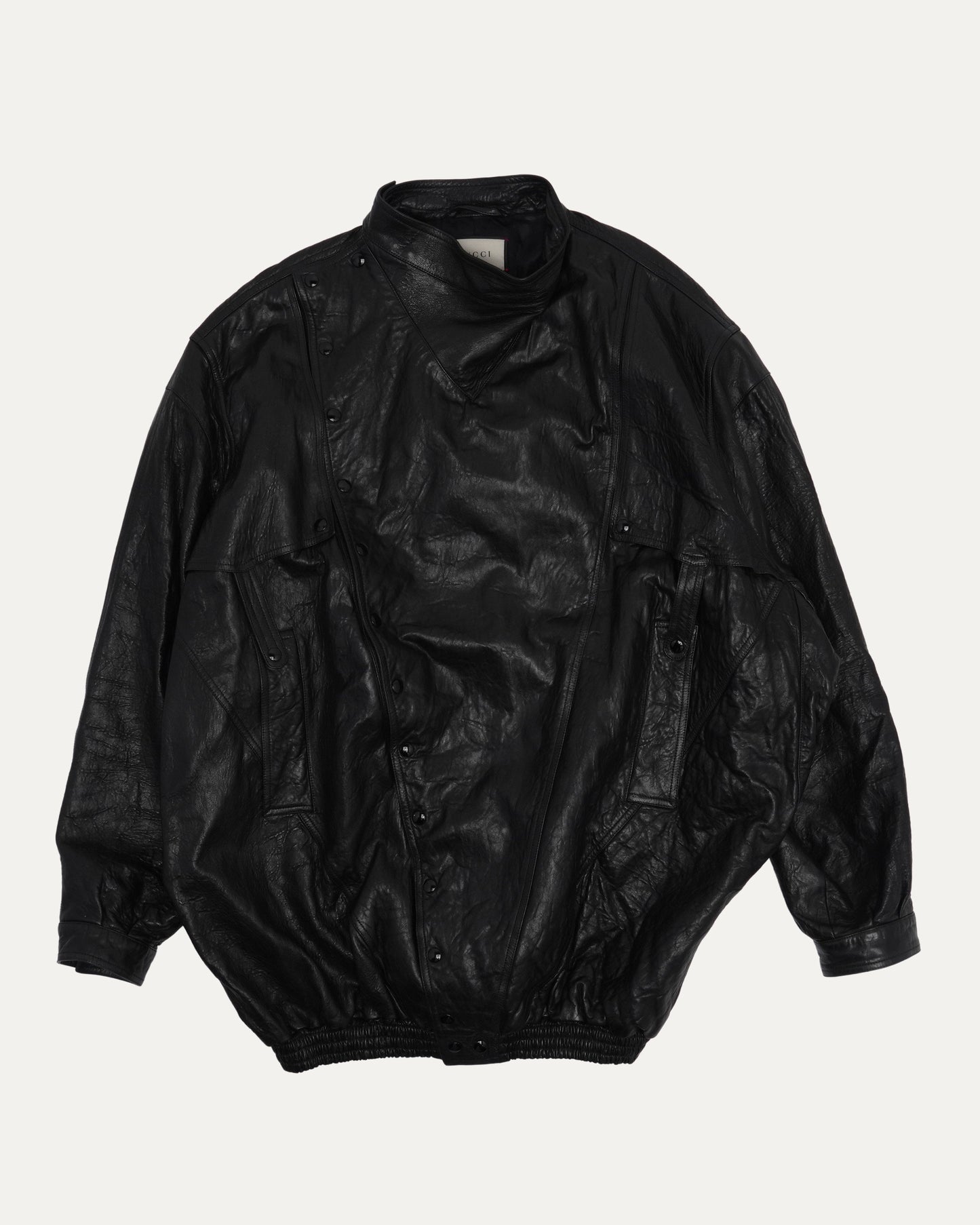 Oversized Leather Jacket