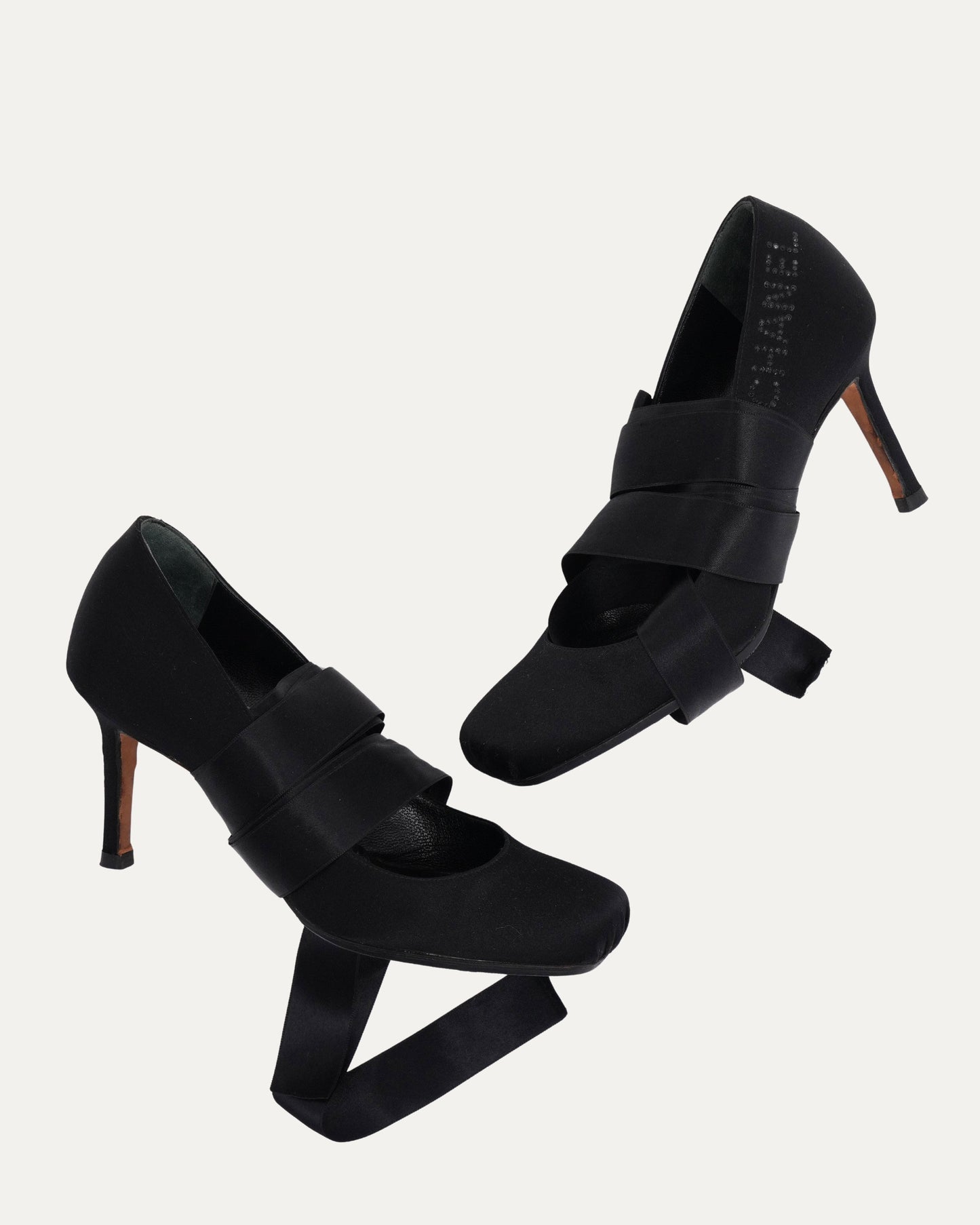c. 2002 Satin Ballerina Shoes